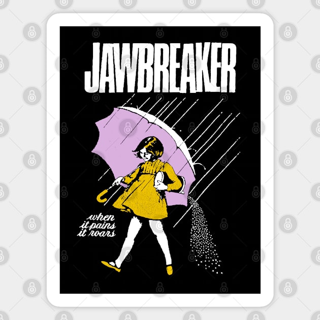 Jawbreaker Band Magnet by Elemental Edge Studio